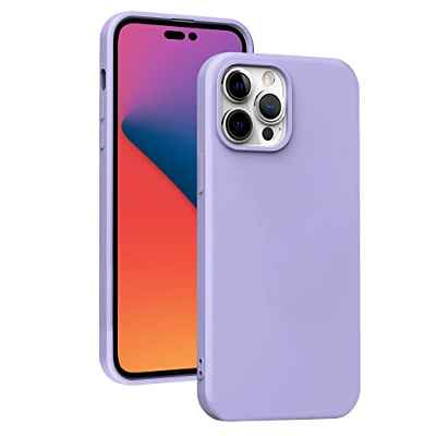 WEPHONE Funda Silicona Case iPhone, Tipo Original, Protección Completa, Carcasa de Silicona TPU, Anti-Golpes, Suave, Anti-Huellas, Compatible con iPhone 14 Pro MAX, Resistente, Moderna.