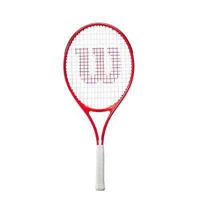 Wilson Roger Federer Jr, Raquetas De Tenis Niños, Rosso (Red), 23