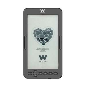 Woxter E-Book Scriba 195 S Black Lector Compacto de Libros Electrónicos