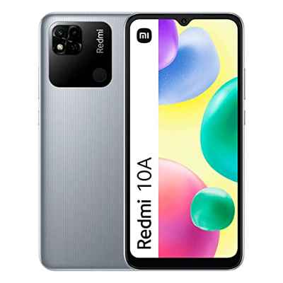 Xiaomi Redmi 10A Smartphone, Pantalla Dot Drop de 6,53", batería de 5000 mAh, cámara de 13 MP, 4+128 GB, Gris Grafito