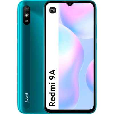 Xiaomi Redmi 9A - Smartphone de 2+32GB, Pantalla de 6,53" HD+, MediaTek Helio G25, Cámara trasera de 13 MP con IA, Batería de 5000 mAh, Glacial Blue (Versión ES + 3 Años de garantía)