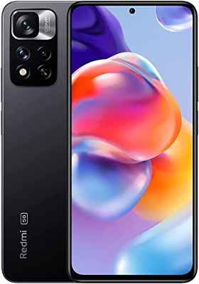 Xiaomi Redmi Note 11 Pro+ 5G Smartphone, hipercarga de 120W, cámara Principal de 108MP, Pantalla FHD+ AMOLED de 120Hz, 4500mAh, Dimensity MTK 920, 8+256 Gris Grafito [versión Global]