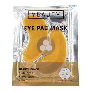 YEAUTY BEAUTY BOOST EYE PAD MASK, almohadillas para las ojeras 1 x 2 unidades